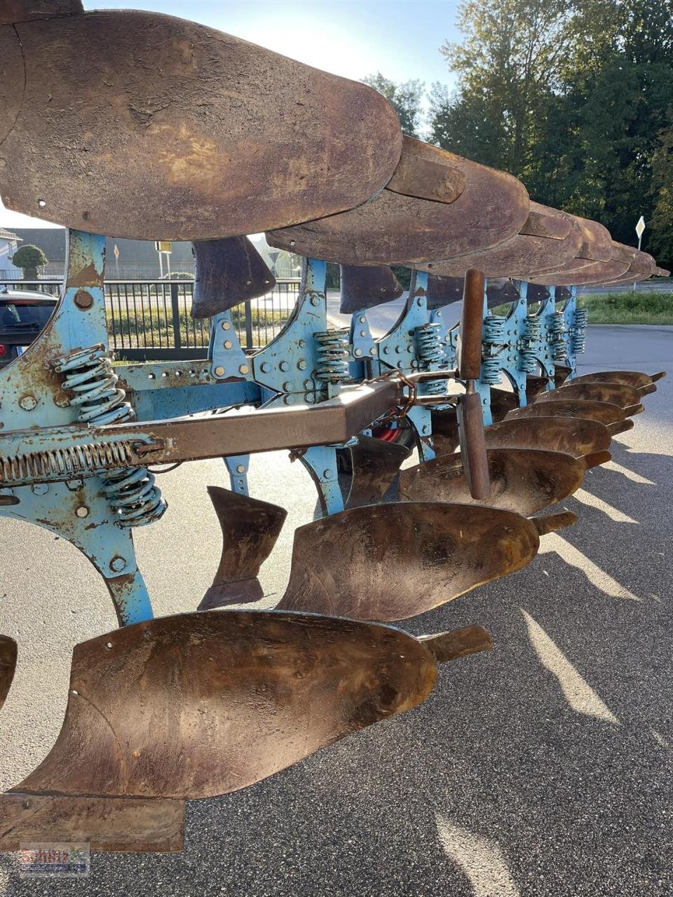 Pflug a típus Lemken Vari Diamant 7-Schar Lemken Packerarm Plough, Gebrauchtmaschine ekkor: Schierling (Kép 10)