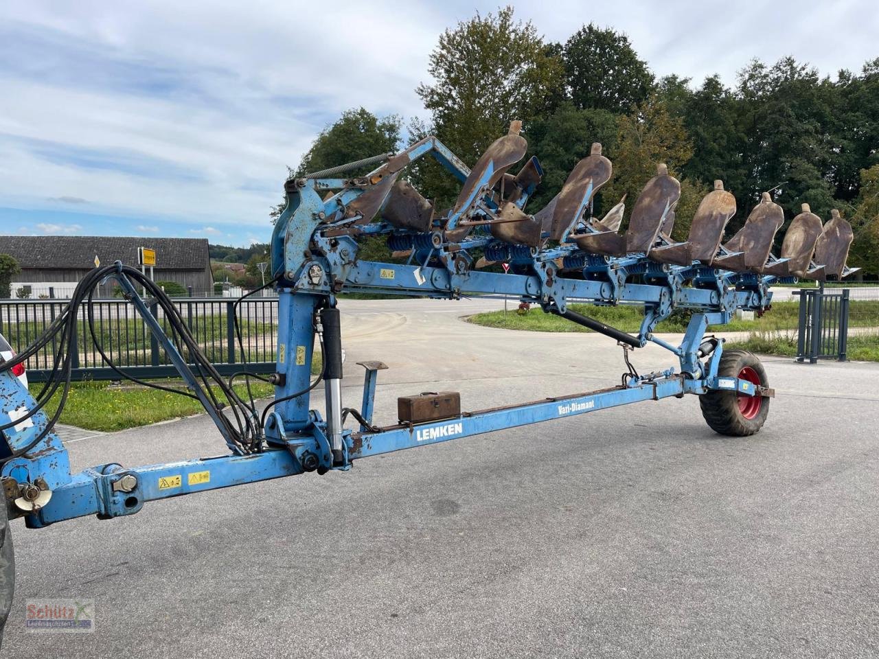 Pflug tipa Lemken Vari Diamant 9X 6/7L100 7-Schar Lemken Packerarm Plough, Gebrauchtmaschine u Schierling (Slika 7)