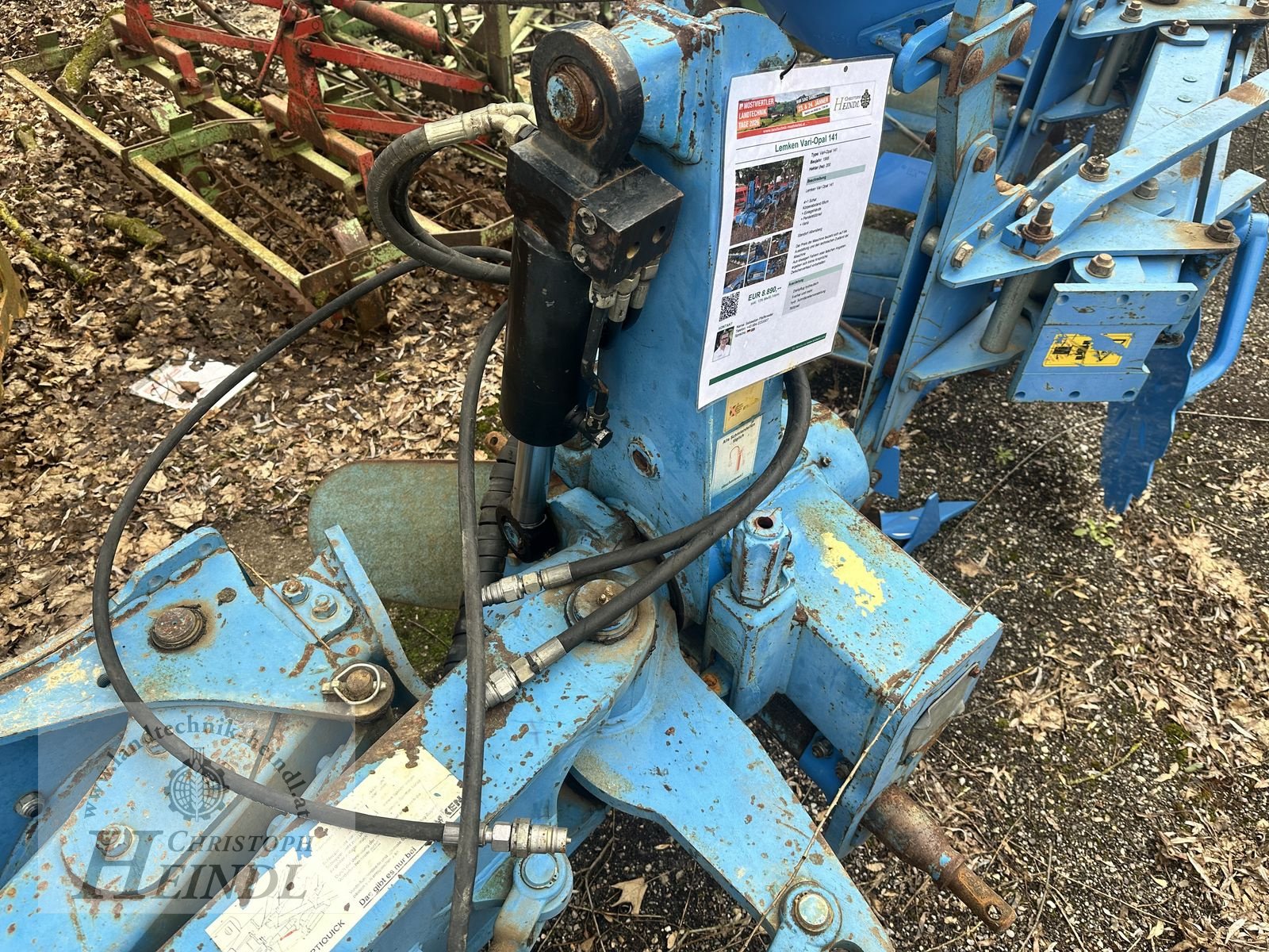 Pflug Türe ait Lemken Vari-Opal 141, Gebrauchtmaschine içinde Stephanshart (resim 12)