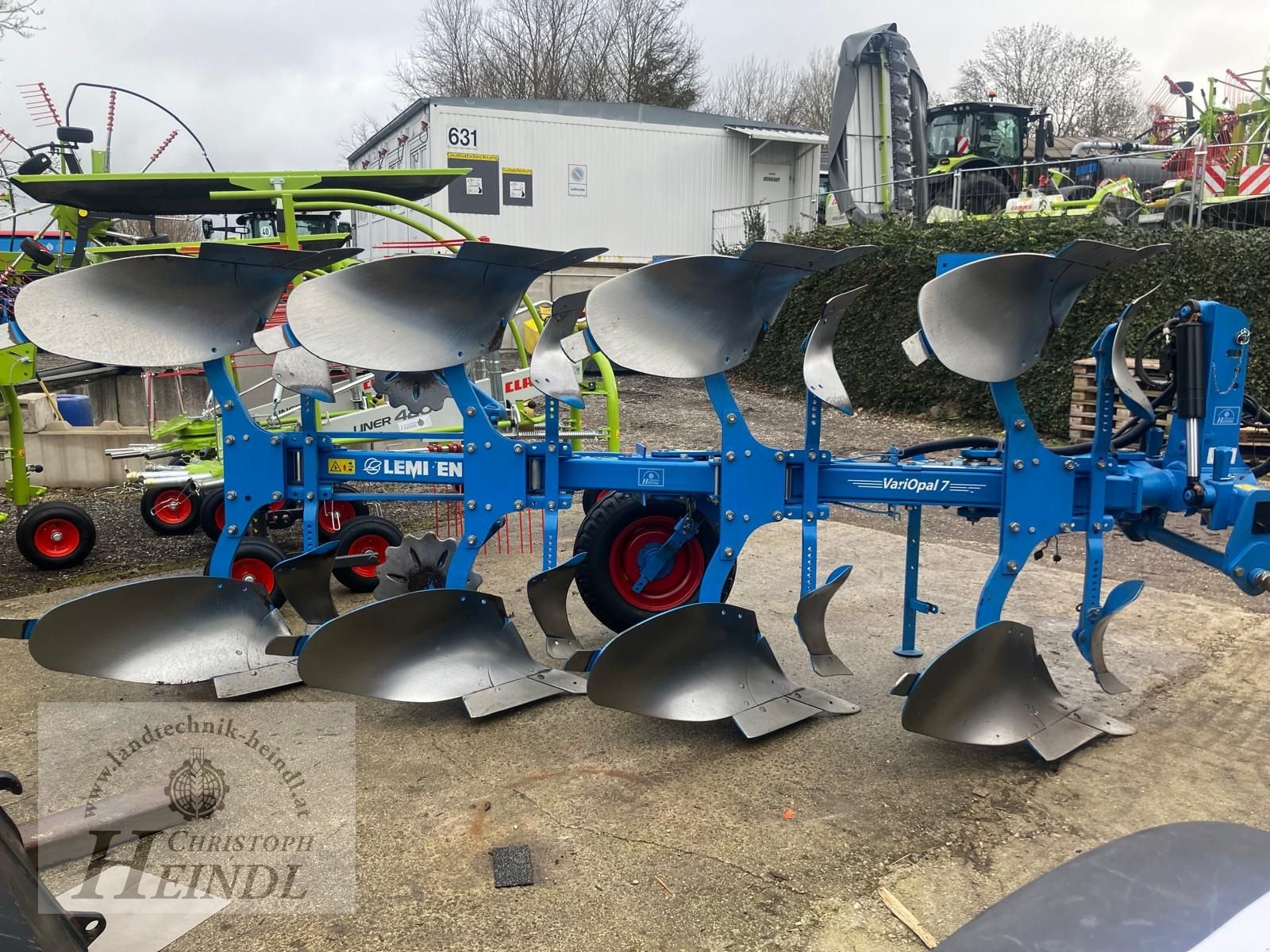 Pflug du type Lemken Vari Opal 7 4 N 100, Gebrauchtmaschine en Stephanshart (Photo 2)