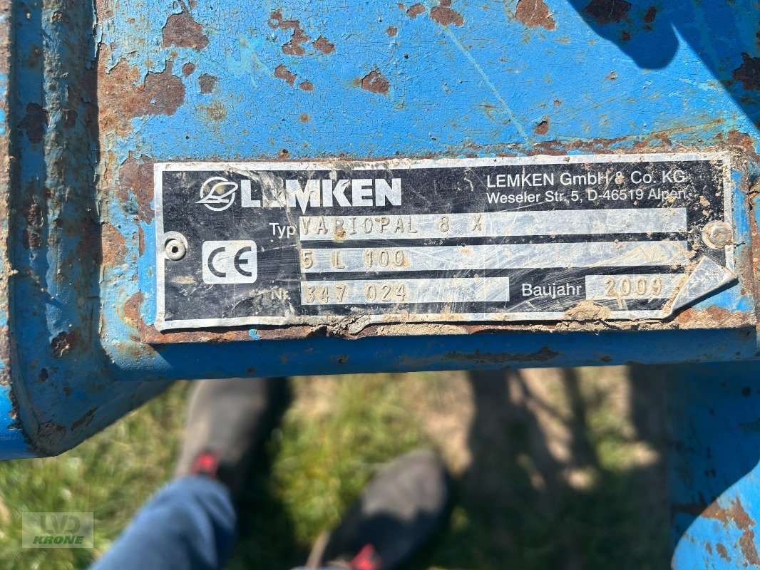 Pflug типа Lemken Vari Opal 8 X, Gebrauchtmaschine в Groß Munzel (Фотография 8)