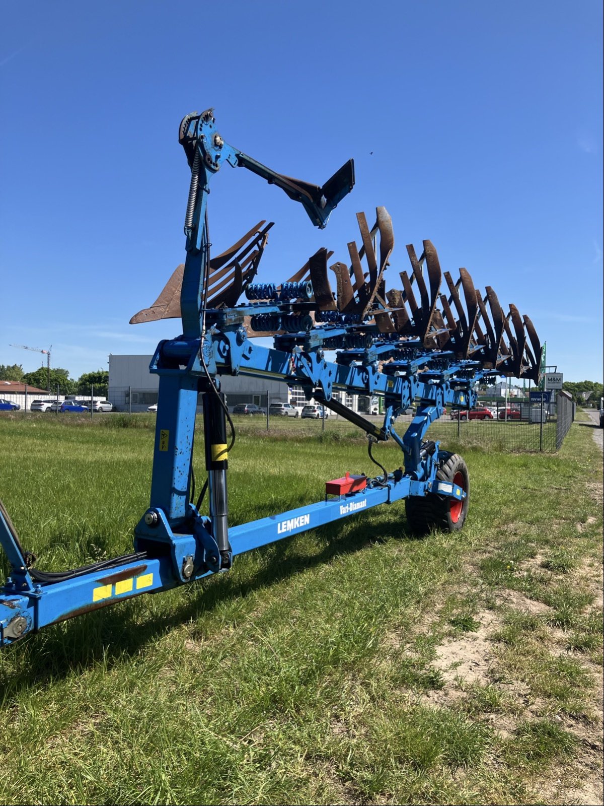 Pflug des Typs Lemken VariDiamant 10 X, Gebrauchtmaschine in Wittingen (Bild 2)