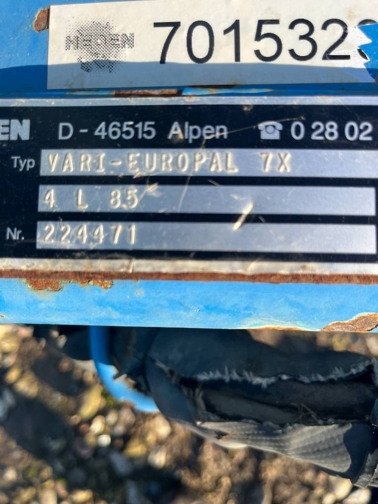 Pflug tip Lemken Vario-Europal 7X, Gebrauchtmaschine in Ringe (Poză 4)