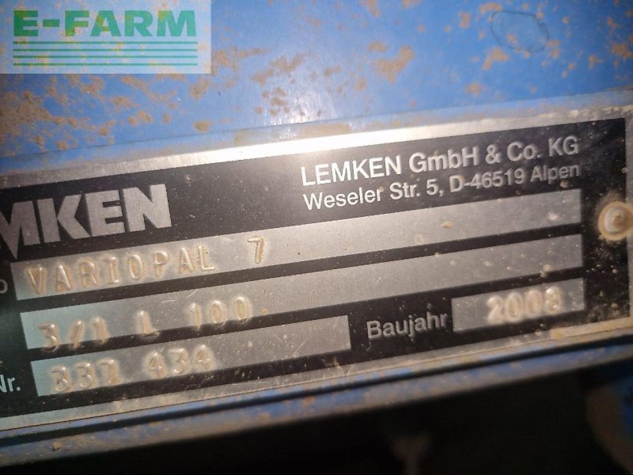 Pflug van het type Lemken variopal 7 4 schaar, Gebrauchtmaschine in gg VEGHEL (Foto 5)