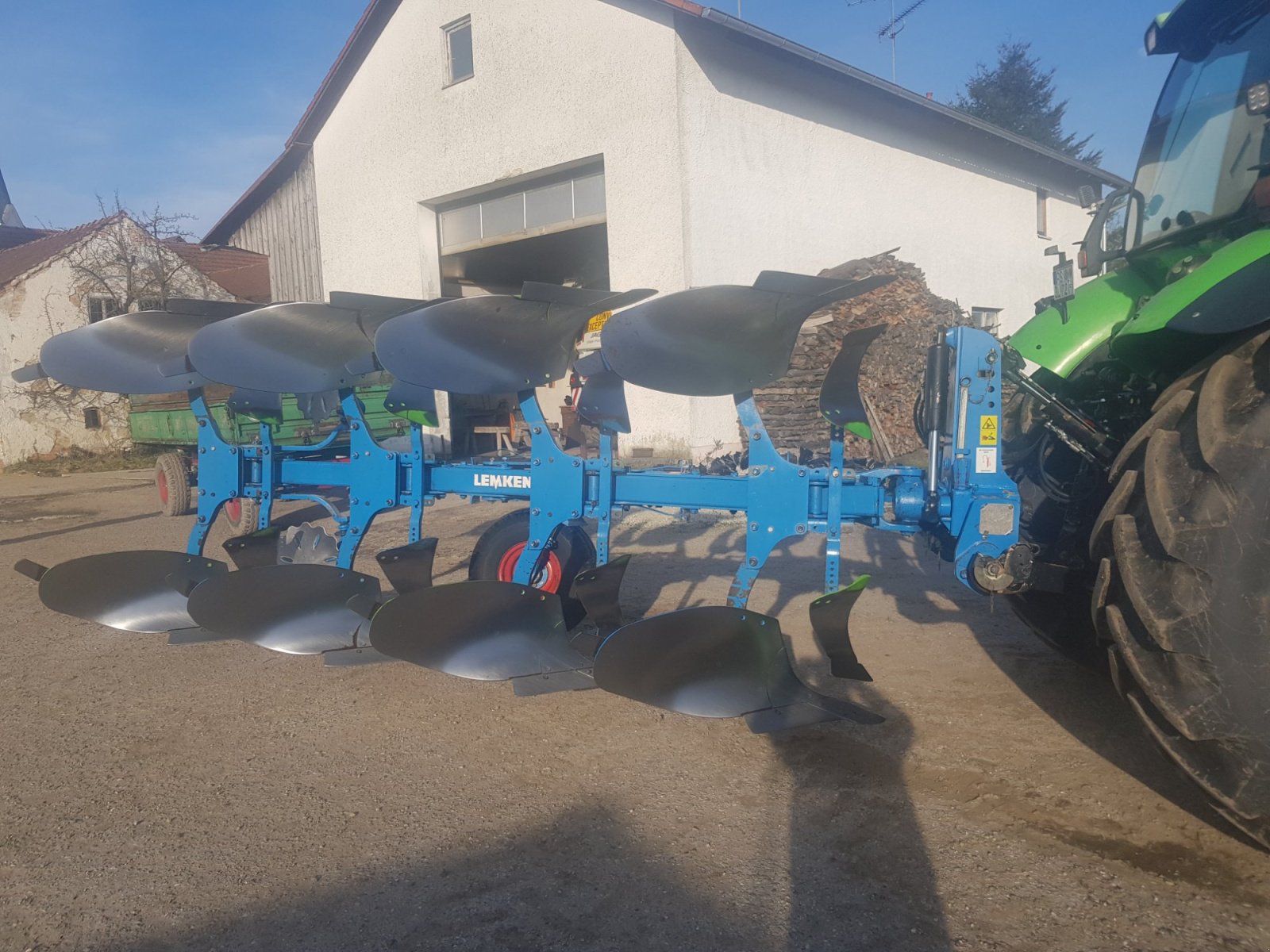 Pflug van het type Lemken VariOpal 7, Gebrauchtmaschine in Nörting (Foto 1)