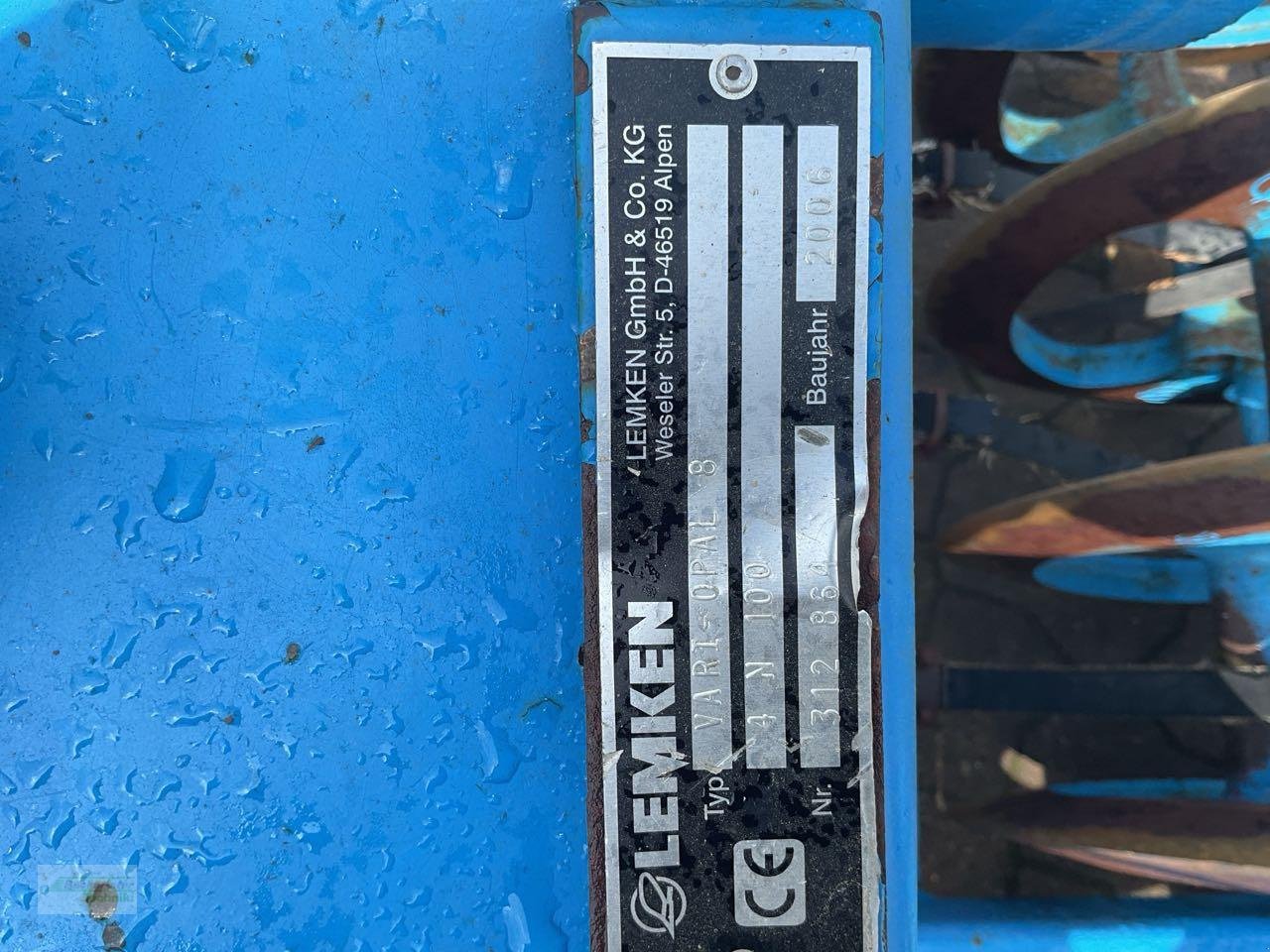 Pflug типа Lemken Variopal 8 4 N 100, Gebrauchtmaschine в Coppenbruegge (Фотография 5)