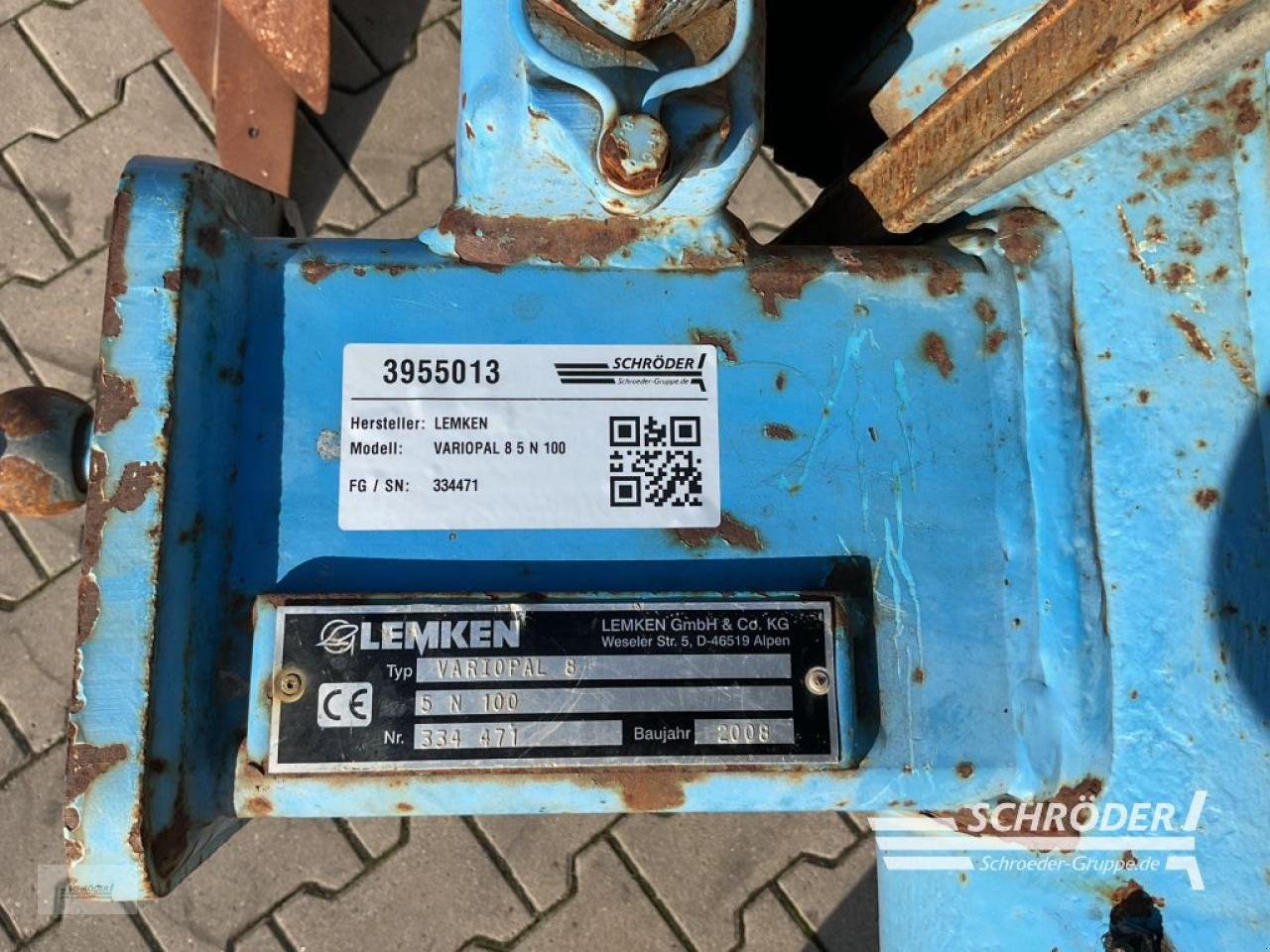 Pflug tipa Lemken VARIOPAL 8 5 N 100, Gebrauchtmaschine u Holdorf (Slika 7)