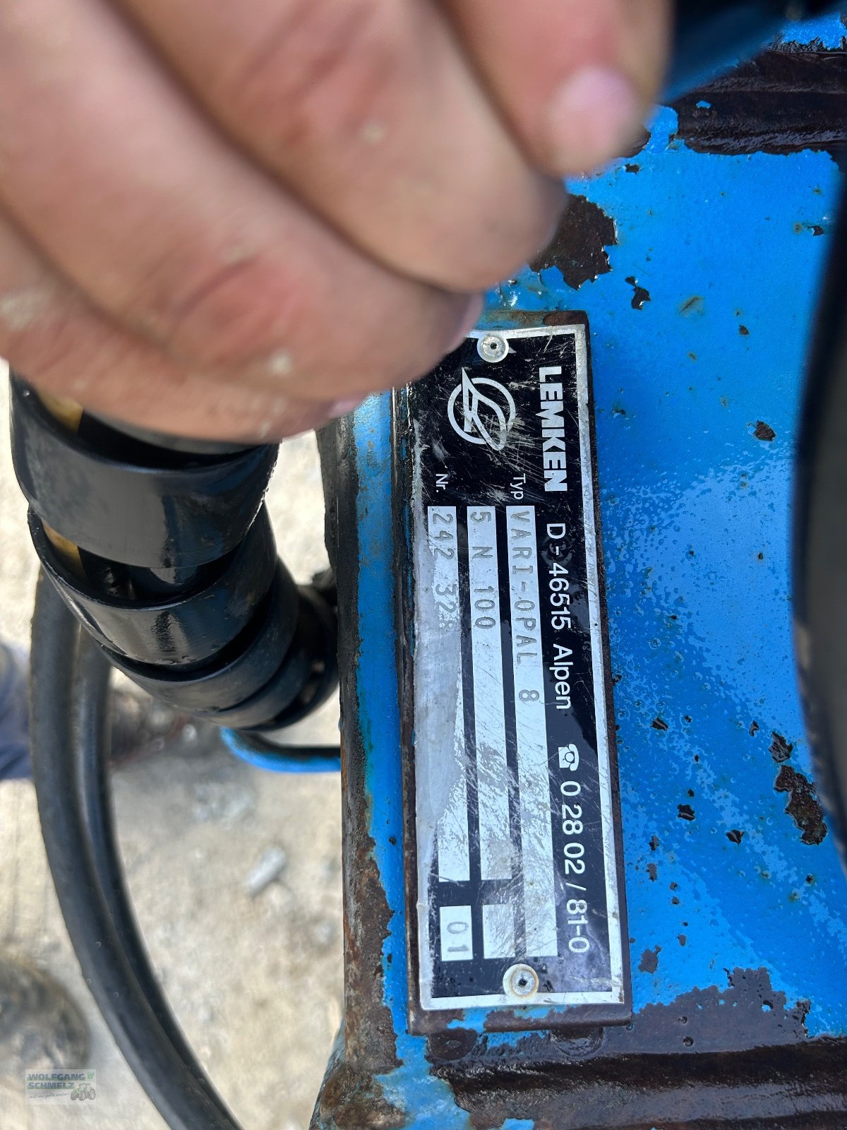 Pflug des Typs Lemken VariOpal 8 5 N, Gebrauchtmaschine in Pocking (Bild 6)