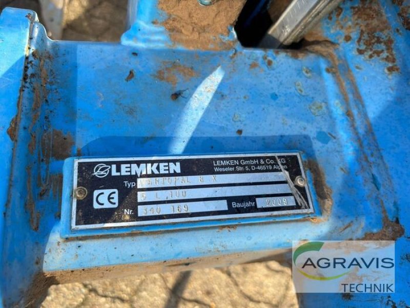 Pflug от тип Lemken VARIOPAL 8X 5 L 100, Gebrauchtmaschine в Schneverdingen (Снимка 8)