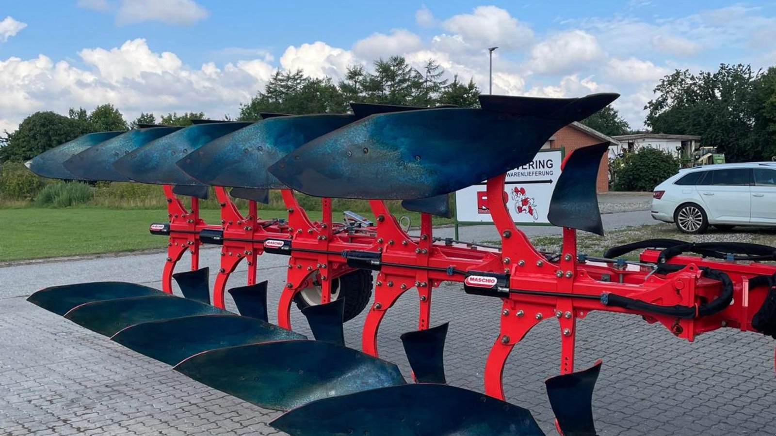 Pflug tipa Maschio Unico L 5+ 5 furet vendeplov m hyd stenudløser, Gebrauchtmaschine u Kongerslev (Slika 6)