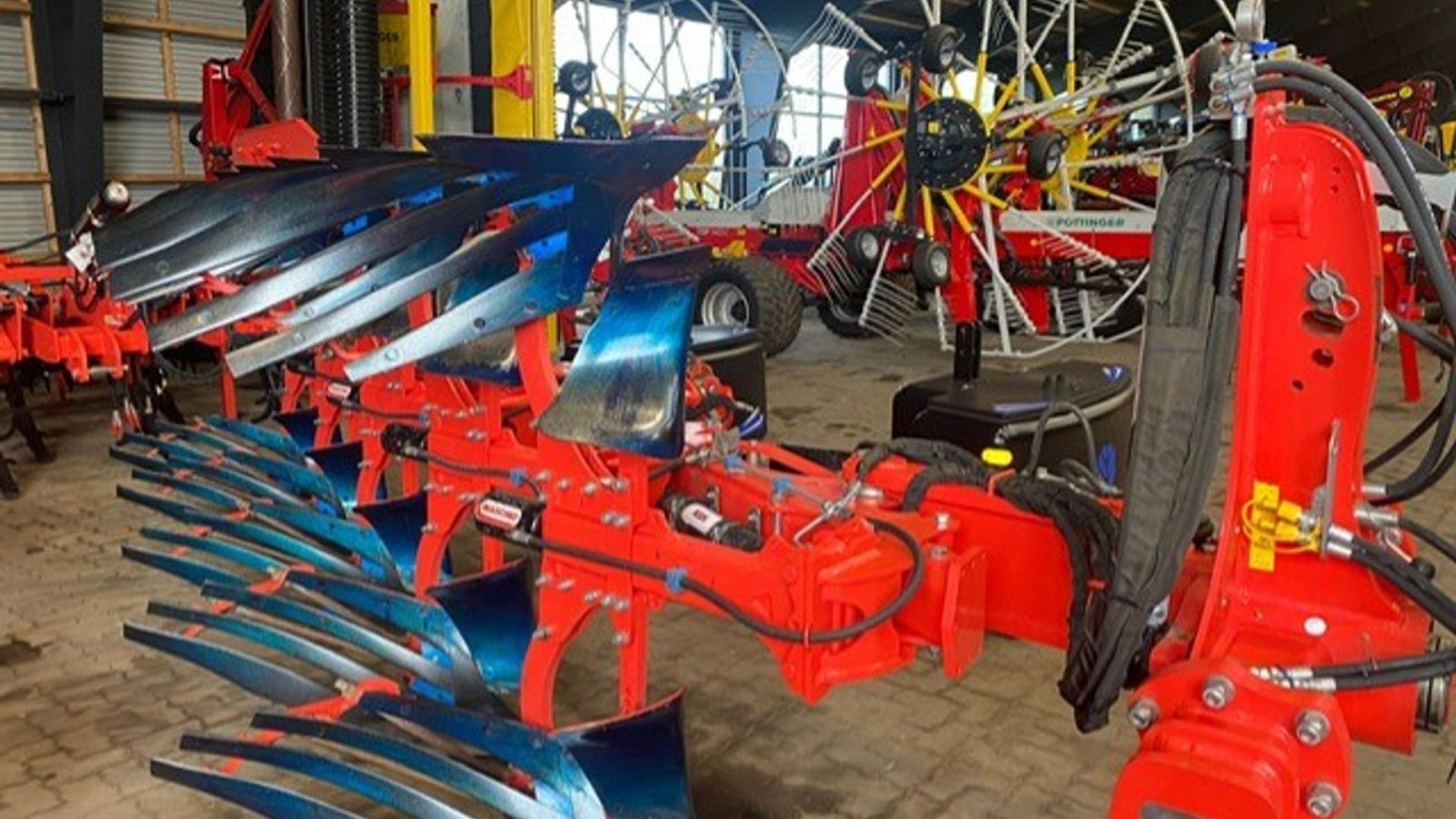 Pflug типа Maschio Unico L 5+ Riste underplov, Hydr. stenudløer, Variable Furebredde, Gebrauchtmaschine в Holstebro (Фотография 1)