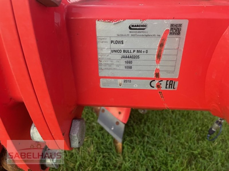Pflug typu Maschio Unico M 4+, Gebrauchtmaschine v Fürstenau (Obrázek 3)