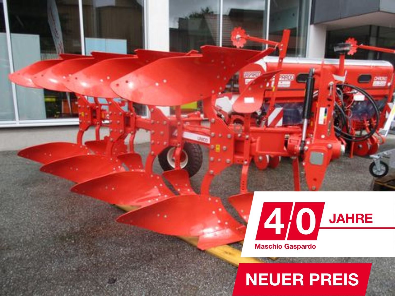 Pflug des Typs Maschio Unico M Passo 4 Volldrehpflug, Neumaschine in St. Marienkirchen (Bild 1)