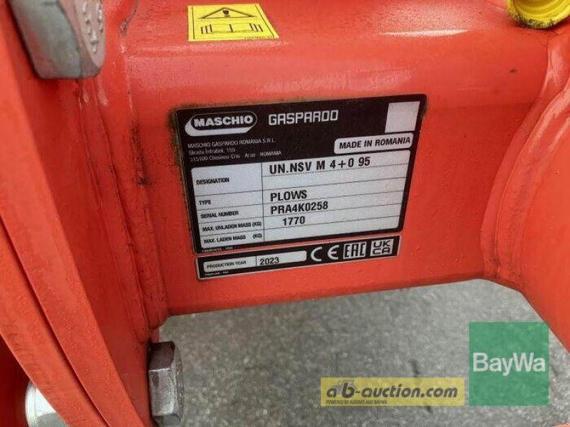Pflug типа Maschio UNICO M VARIO 4+ NON-STOP, Gebrauchtmaschine в Bamberg (Фотография 13)