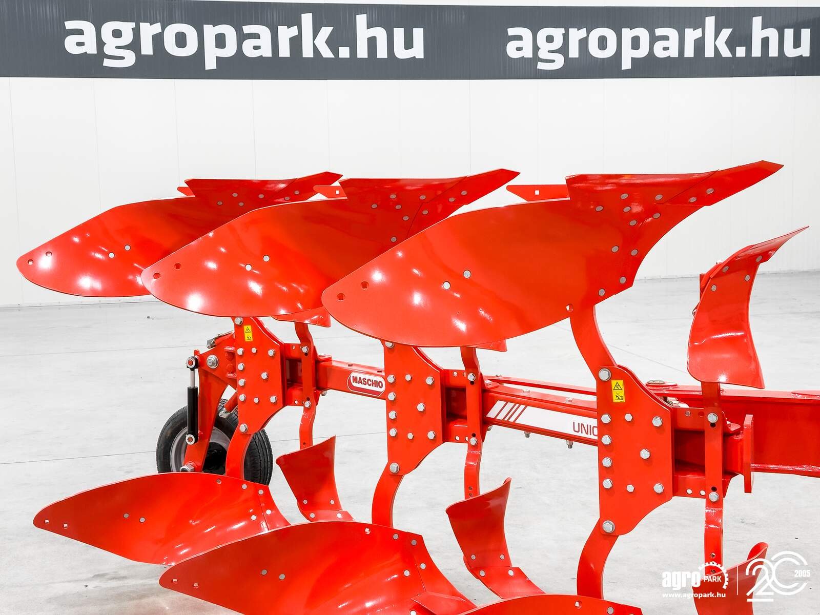 Pflug des Typs Maschio Unico S 3+0 3-head reversible plough, Gebrauchtmaschine in Csengele (Bild 23)