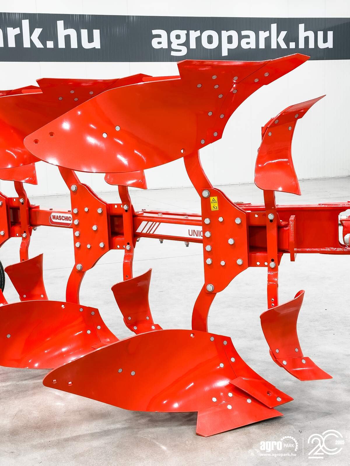 Pflug des Typs Maschio Unico S 3+0 3-head reversible plough, Gebrauchtmaschine in Csengele (Bild 25)