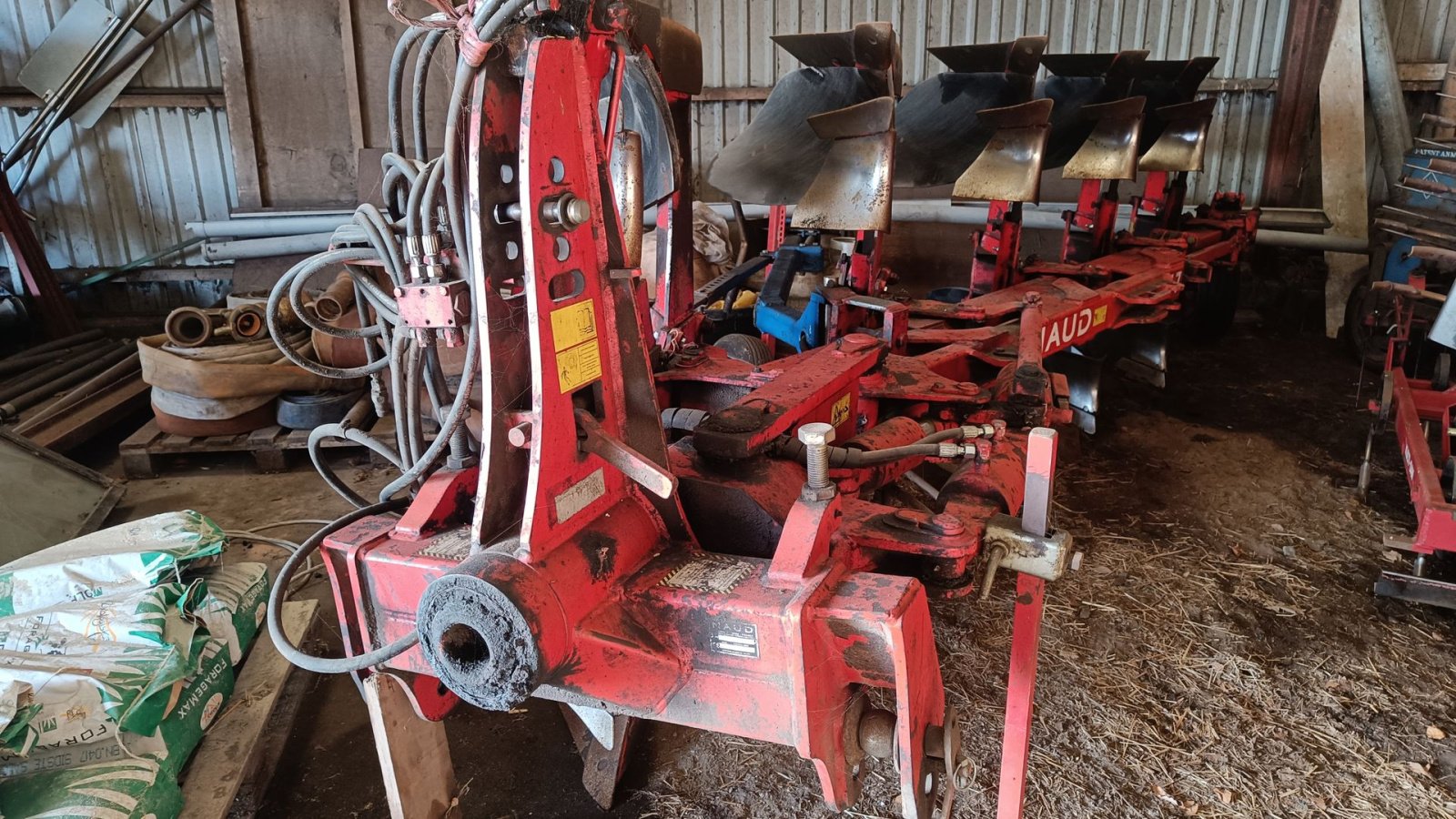 Pflug a típus Naud 57 med fiberplader og jord pakker, Gebrauchtmaschine ekkor: Egtved (Kép 2)