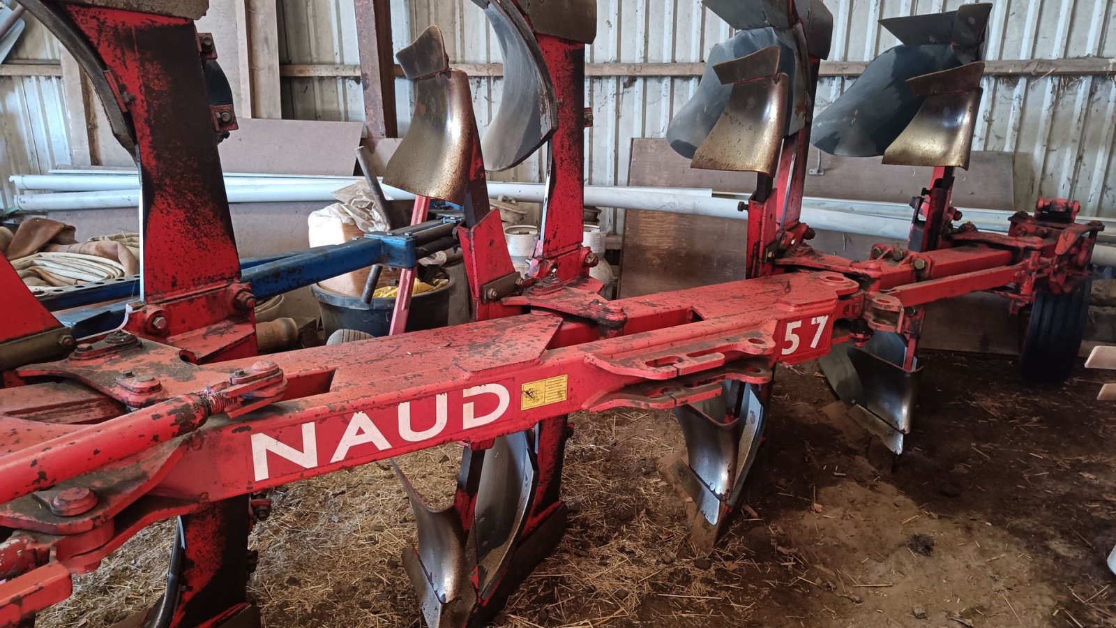 Pflug a típus Naud 57 med fiberplader og jord pakker, Gebrauchtmaschine ekkor: Egtved (Kép 8)