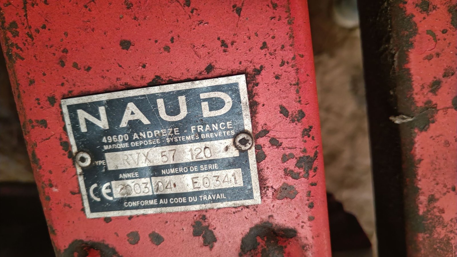 Pflug a típus Naud 57 med fiberplader og jord pakker, Gebrauchtmaschine ekkor: Egtved (Kép 11)