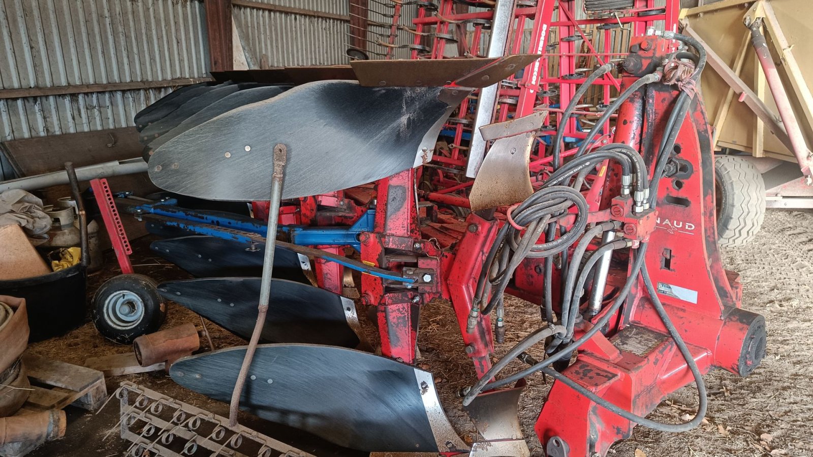 Pflug a típus Naud 57 med fiberplader og jord pakker, Gebrauchtmaschine ekkor: Egtved (Kép 5)