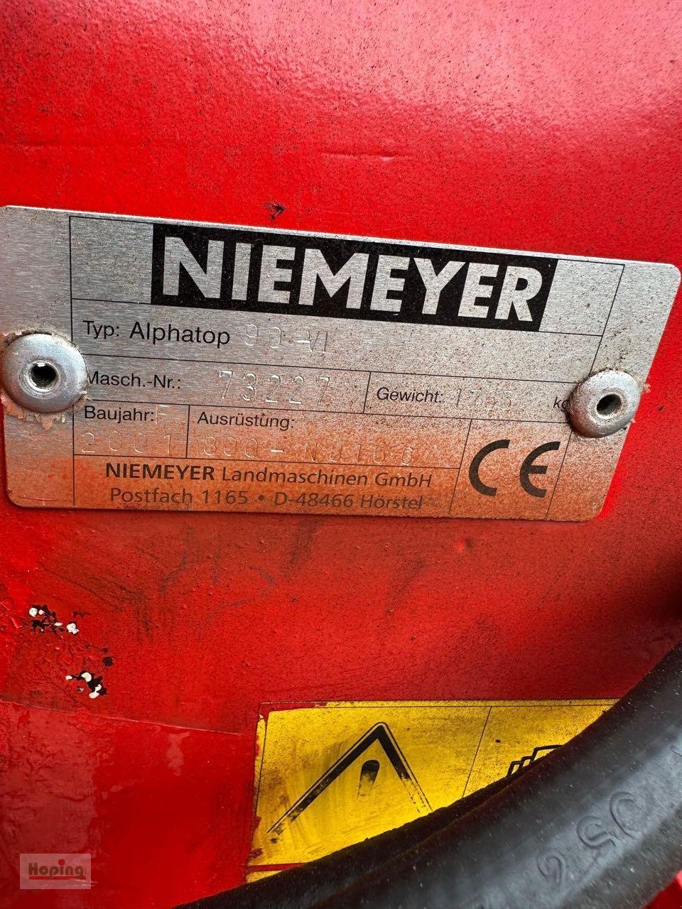 Pflug tipa Niemeyer Alphatop 90-VI, Gebrauchtmaschine u Bakum (Slika 12)