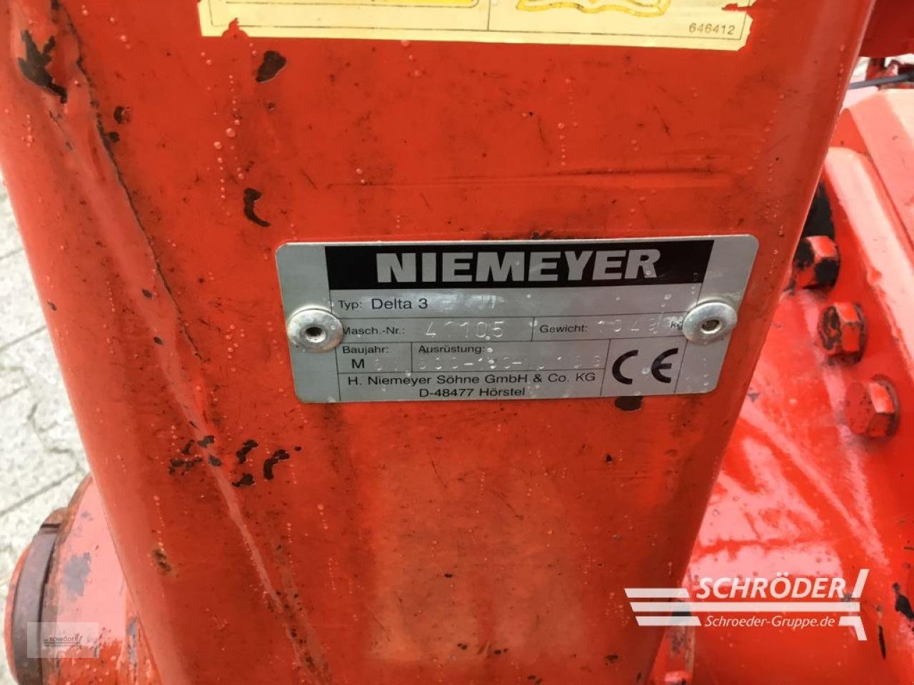 Pflug от тип Niemeyer DELTA 3 M6, Gebrauchtmaschine в Wildeshausen (Снимка 14)