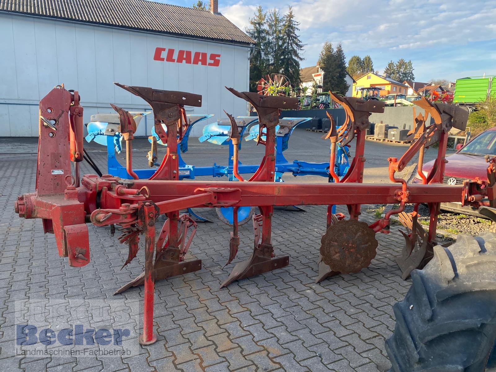 Pflug tipa Niemeyer Delta 4-220, Gebrauchtmaschine u Weimar-Niederwalgern (Slika 3)