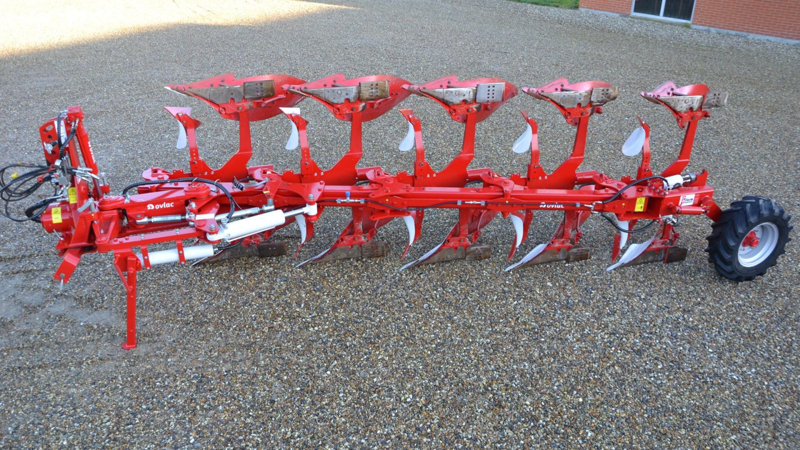 Pflug del tipo Ovlac 5 furet XPHV 130/95-XL-Hydr. hjul - kørt 300 ha  Årg. 2022, Gebrauchtmaschine en Vils, Mors (Imagen 6)