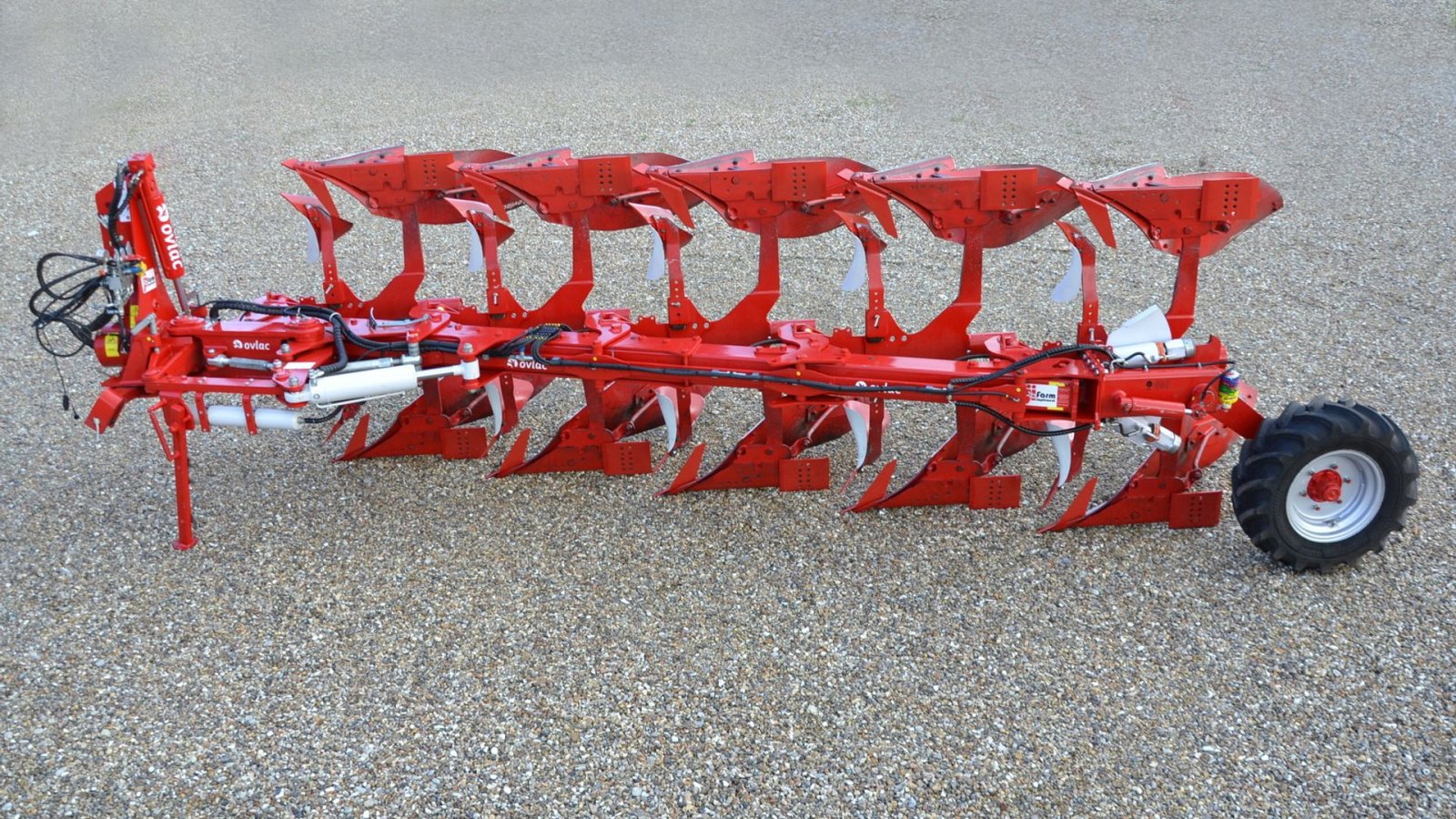 Pflug typu Ovlac 5 furet XPHV 180/95-XL-Hydr. hjul  M/ Centralsmørring, Gebrauchtmaschine w Vils, Mors (Zdjęcie 6)