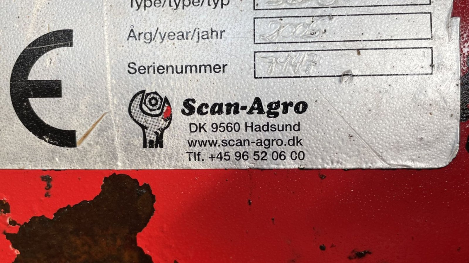 Pflug typu Ovlac SBL-5-95, 4 furet variabel. Velholdt, Gebrauchtmaschine w øster ulslev (Zdjęcie 6)