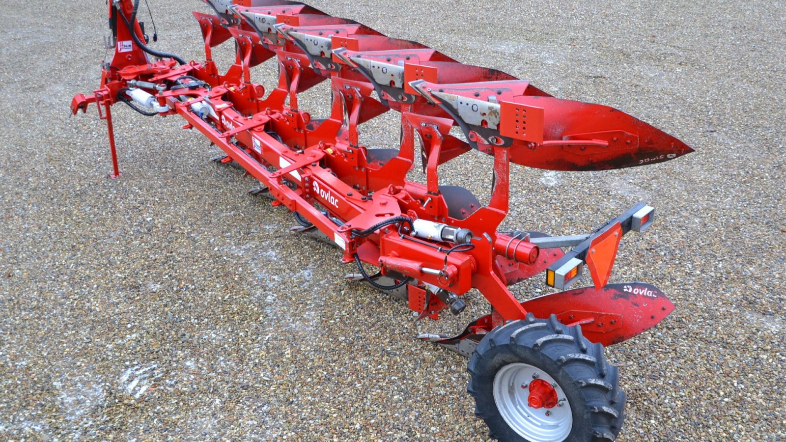 Pflug typu Ovlac SH-5-130/95-XL-HY-CS Hyd. hjul + Centralsmørring, Gebrauchtmaschine v Vils, Mors (Obrázek 2)