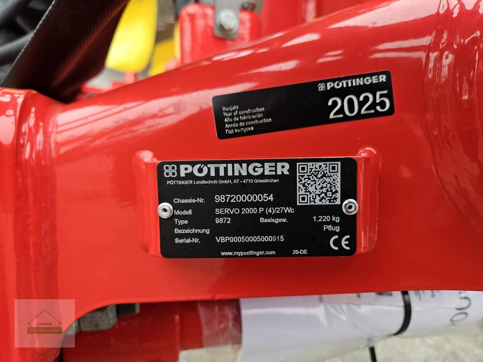 Pflug a típus Pöttinger Servo 2000 Plus, Neumaschine ekkor: Wies (Kép 2)