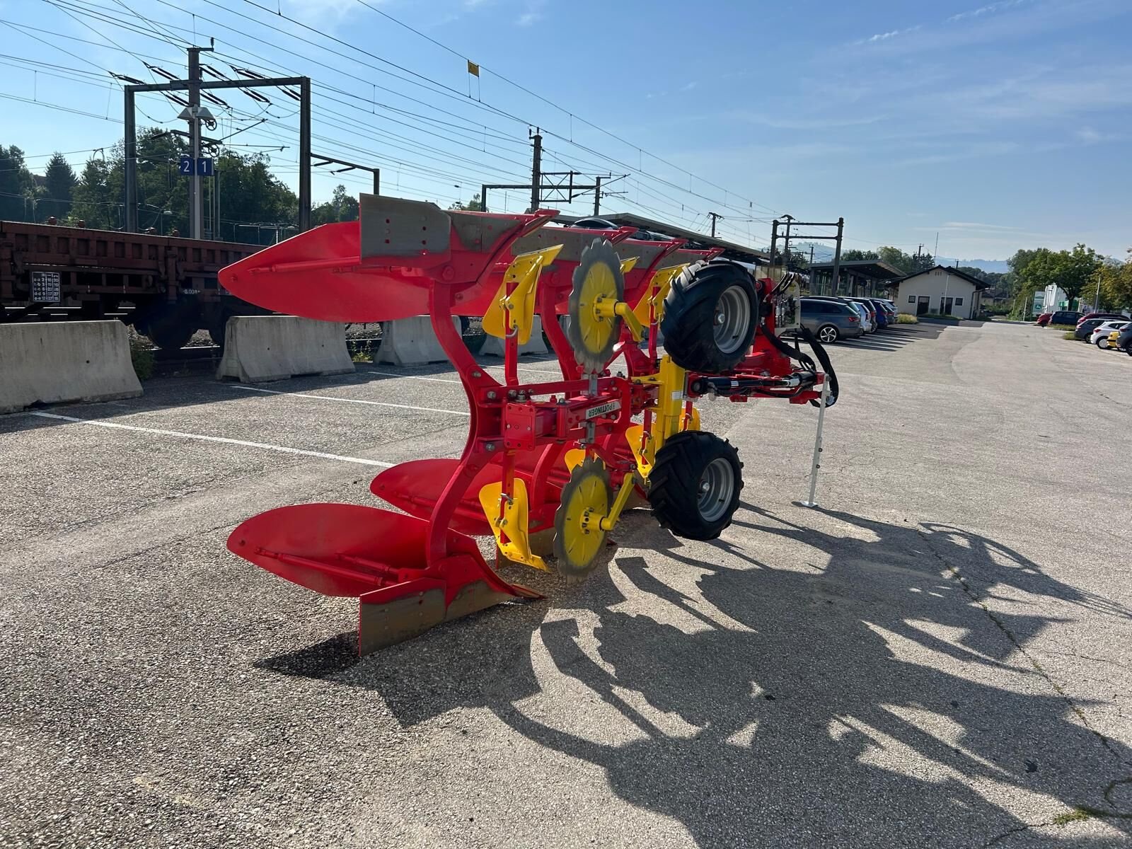 Pflug of the type Pöttinger Servo 2000P, Vorführmaschine in Kirchdorf (Picture 5)