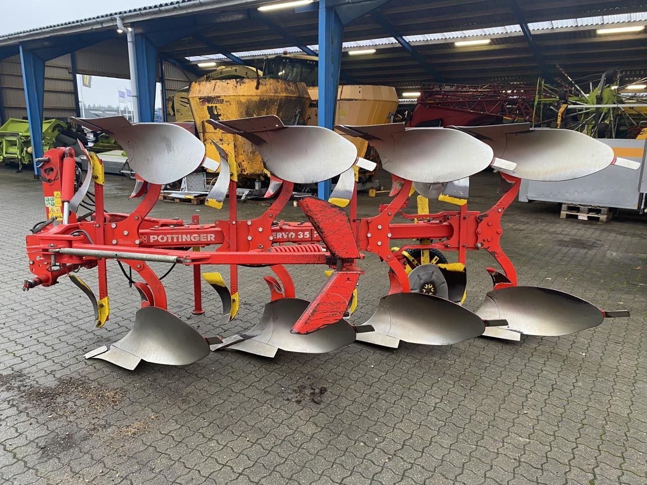 Pflug typu Pöttinger SERVO 35 PLUS 4 FURE, Gebrauchtmaschine w Tim (Zdjęcie 3)