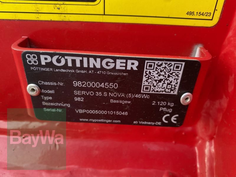 Pflug typu Pöttinger SERVO 35 S NOVA 5-SCHARIG, Vorführmaschine v Altshausen (Obrázek 15)