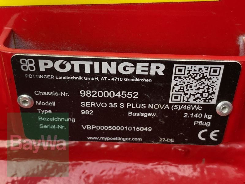 Pflug del tipo Pöttinger SERVO 35 S PLUS NOVA 5-Scharig, Vorführmaschine en Altshausen (Imagen 11)