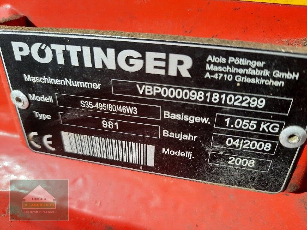 Pflug tipa Pöttinger Servo 35 S, Gebrauchtmaschine u Perg (Slika 4)