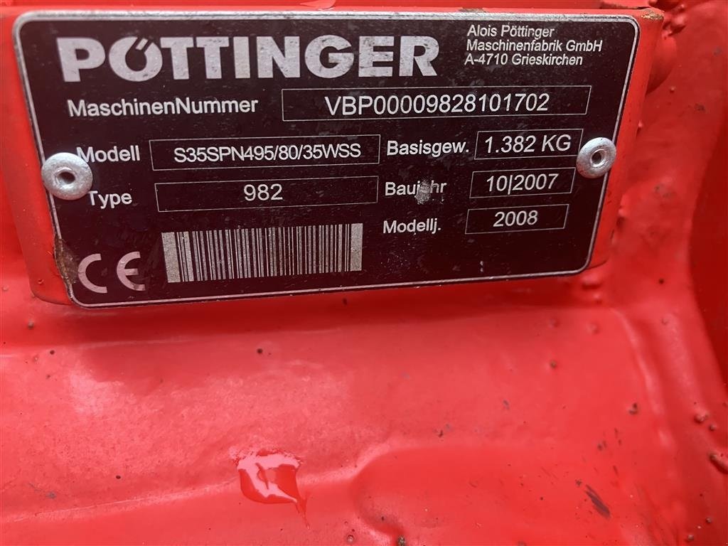 Pflug typu Pöttinger Servo 35 SPN-/38WWS Med slæbepakker., Gebrauchtmaschine w Hurup Thy (Zdjęcie 10)