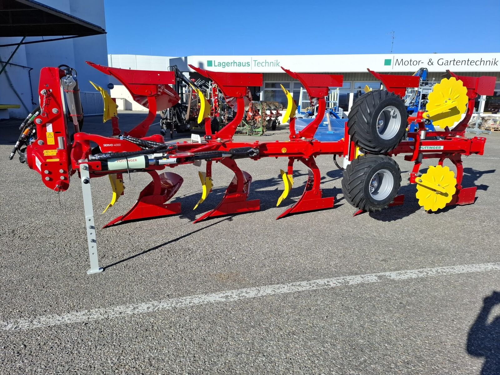 Pflug типа Pöttinger Servo 4000 Plus, Neumaschine в Geinberg (Фотография 4)