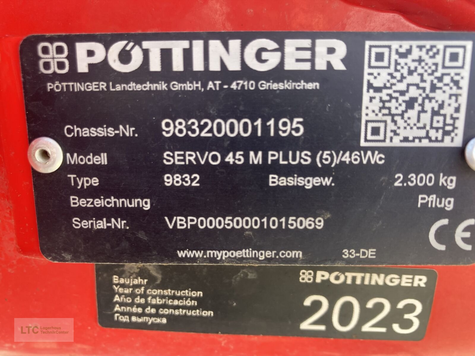 Pflug του τύπου Pöttinger Servo 45 M Plus, Vorführmaschine σε Redlham (Φωτογραφία 20)
