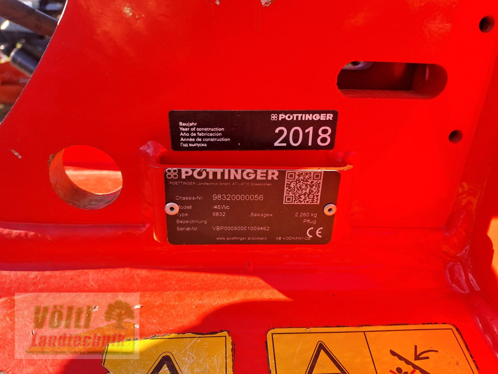 Pflug типа Pöttinger Servo 45 Plus Nova, Gebrauchtmaschine в Hutthurm bei Passau (Фотография 5)