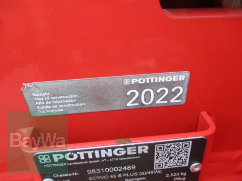 Pflug van het type Pöttinger SERVO 45 S PLUS 5 #521, Vorführmaschine in Schönau b.Tuntenhausen (Foto 10)