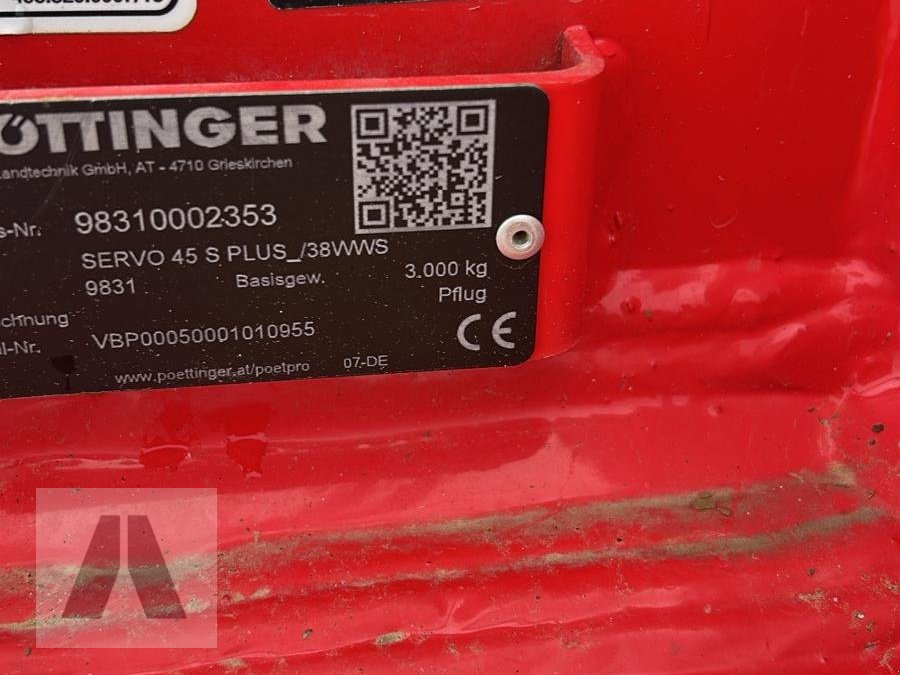 Pflug typu Pöttinger Servo 45 S Plus, Gebrauchtmaschine v Regensburg (Obrázek 6)