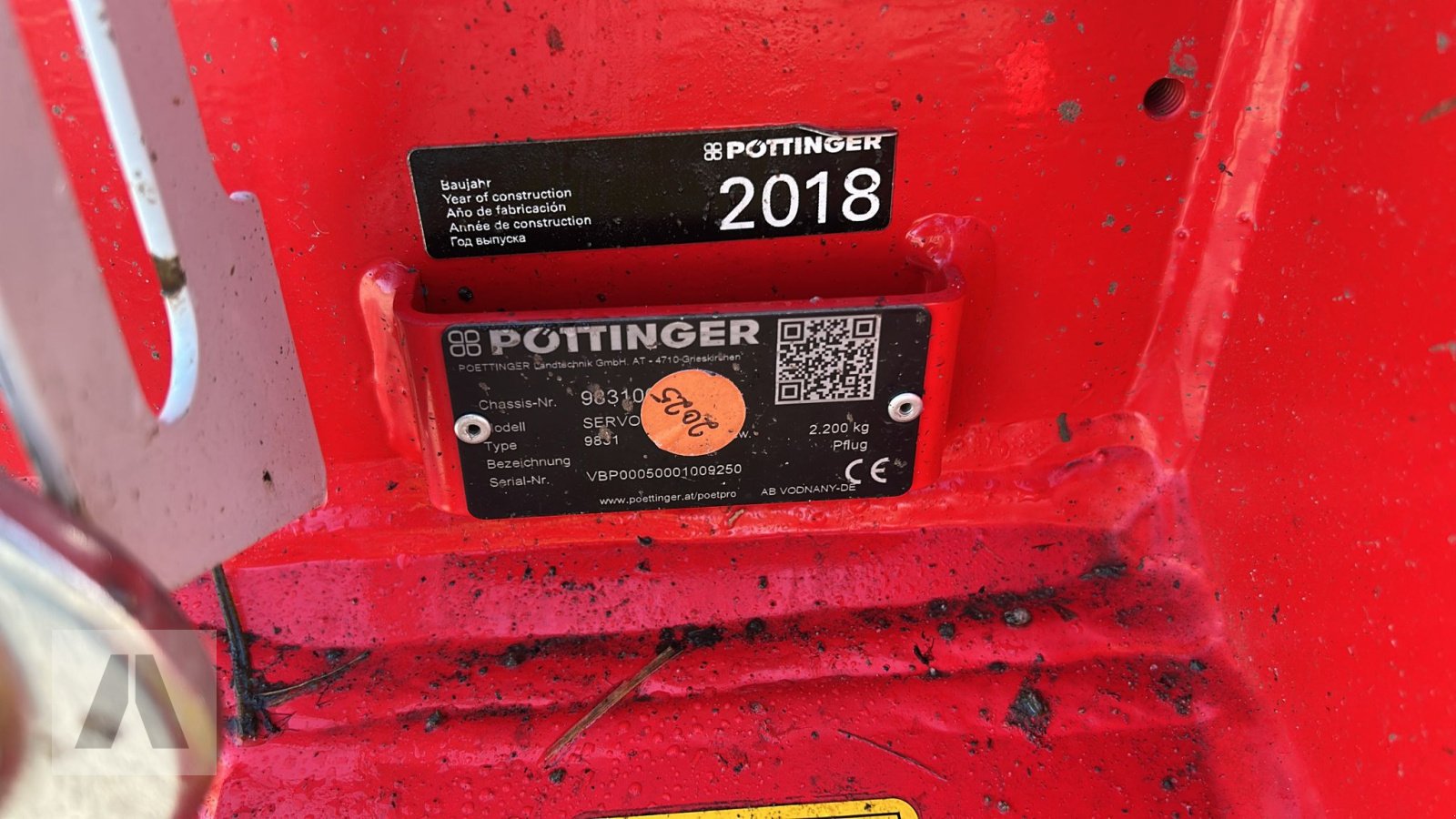 Pflug Türe ait Pöttinger Servo 45 S, Gebrauchtmaschine içinde Leiblfing (resim 5)