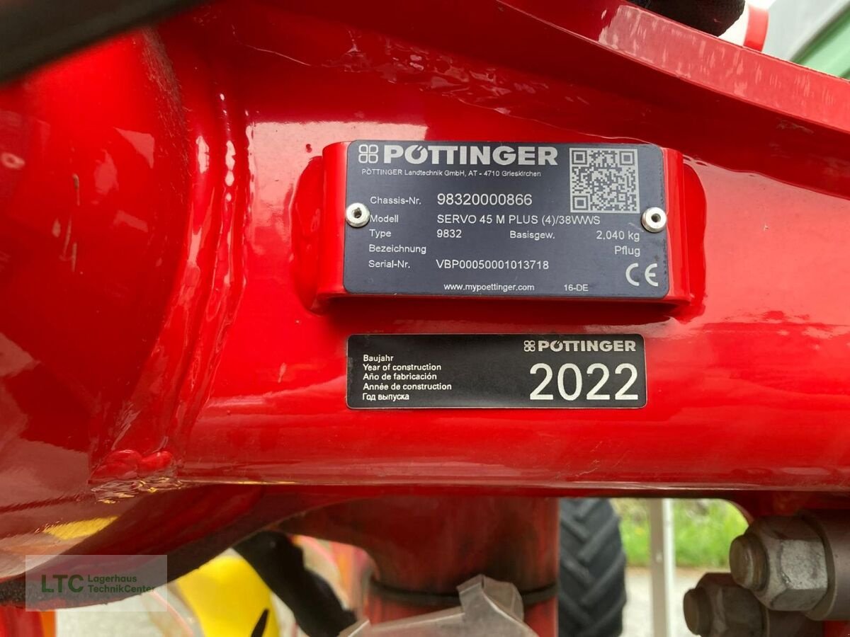 Pflug of the type Pöttinger Servo 45M PLUS, Neumaschine in Eggendorf (Picture 8)