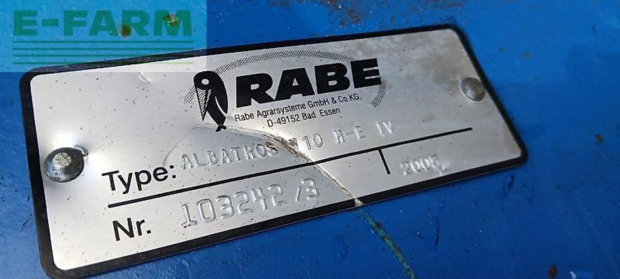 Pflug tipa Rabe albatros 110, Gebrauchtmaschine u gg VEGHEL (Slika 8)