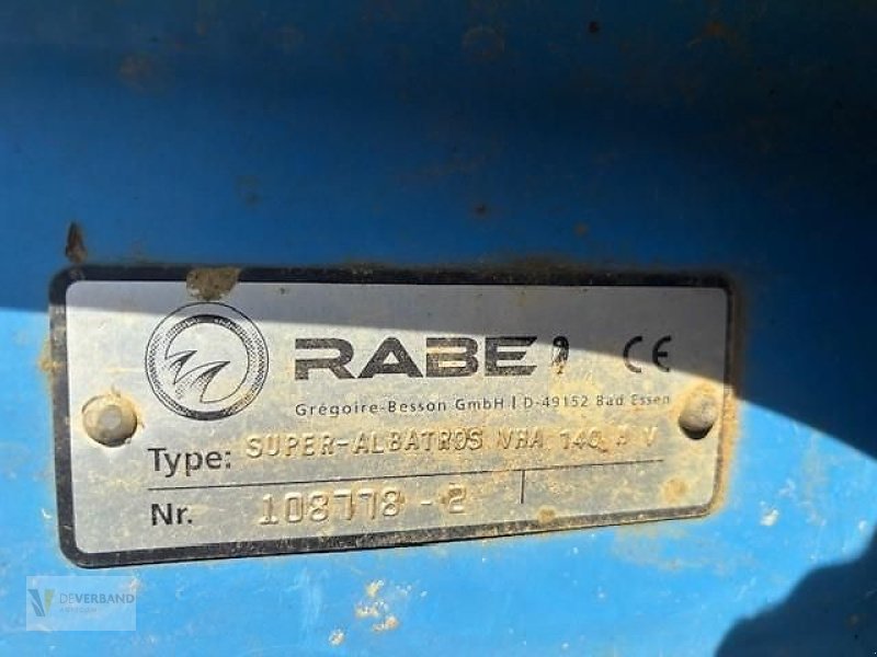 Pflug a típus Rabe Albatros HA 140 N IV, Gebrauchtmaschine ekkor: Colmar-Berg (Kép 10)