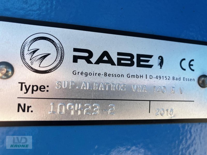 Pflug typu Rabe Albatros VHA 140, Gebrauchtmaschine v Spelle (Obrázek 11)