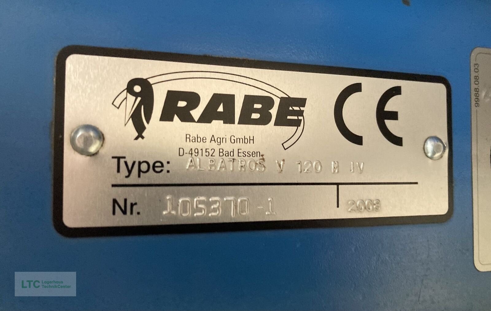 Pflug des Typs Rabe Albatross V 120 M IV, Gebrauchtmaschine in Eggendorf (Bild 10)