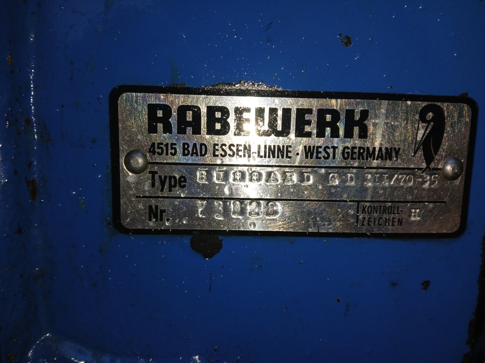 Pflug типа Rabe Bussard GD, Gebrauchtmaschine в Langquaid (Фотография 3)